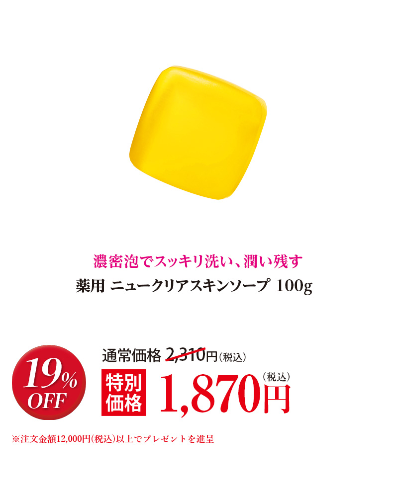 薬用 ニュークリアスキンソープ