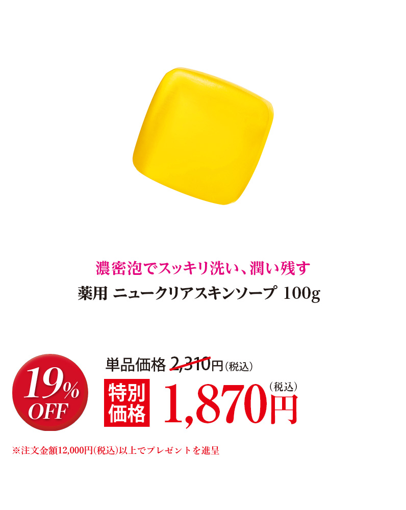 薬用 ニュークリアスキンソープ