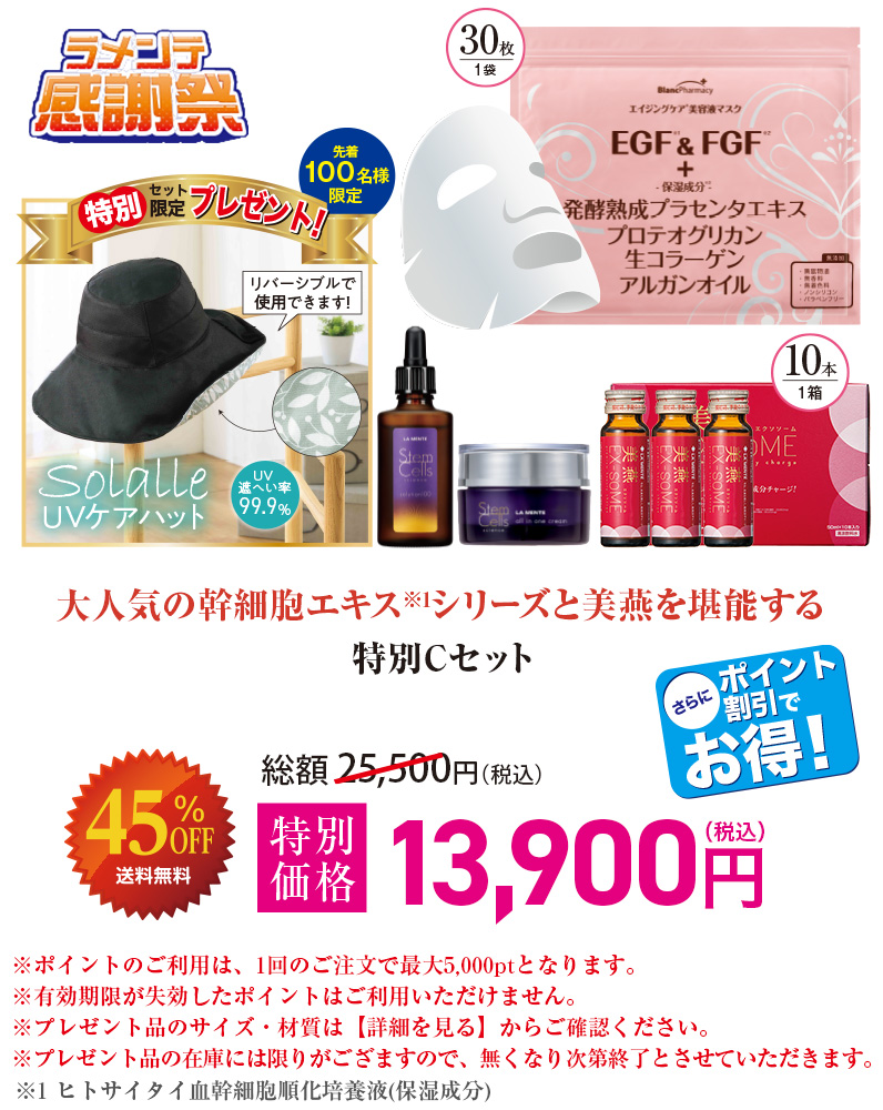 特別Cセット
